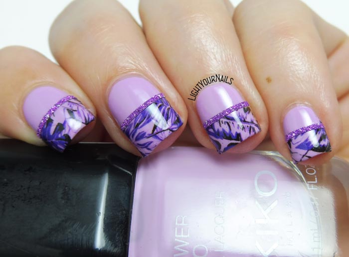  #lightyournails #nailart #purple #kikonails #kikocosmetics