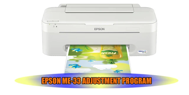 EPSON ME-33 PRINTER ADJUSTMENT PROGRAM