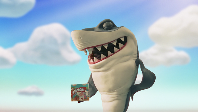 YoMagic Claymation Shark Commercial WandaVision Disney Plus