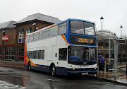 Here is 18527 (GX06DYC) pictured in Eastleigh bus stationon stand Athe . (gx dyc eastleigh bus stn)