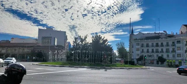 Plaza de Cuatro Caminos. Madrid.