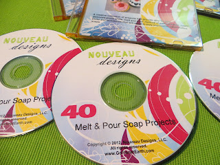 40 Melt and Pour Soap Making Projects CD