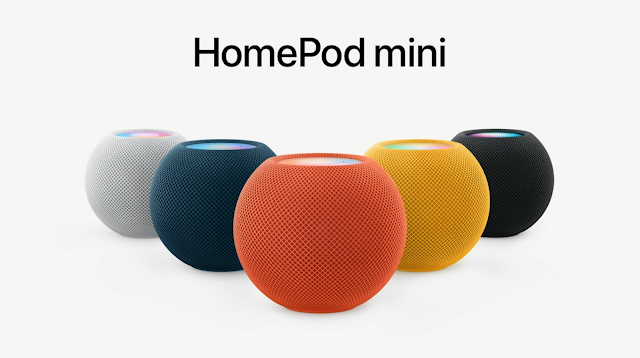 يحصل HomePod Mini على ثلاثة ألوان جديدة في نوفمبر