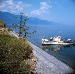 Summer drifting on Baikal