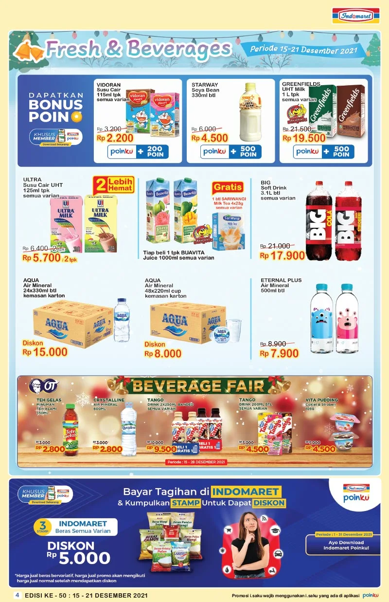 Promo Indomaret 15-21 Desember 2021 Katalog Super Hemat Terbaru Minggu Ini