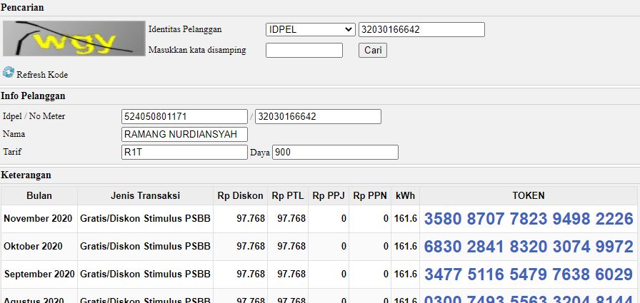 Cara mendapat token gratis PLN