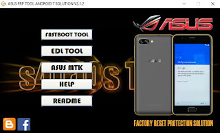 ASUS FRP TOOL ANDROID SOLUTIONS V2.1.2  Tool