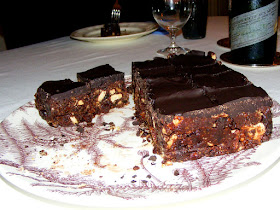 Hedgehog cake, on a Hermes plate, served with Savennières Roche aux Moines wine.  Indre et Loire, France. Photographed by Susan Walter. Tour the Loire Valley with a classic car and a private guide.. 