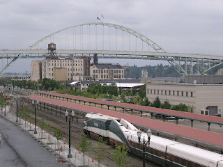 Amtrak Cascades at Portland's Union Station