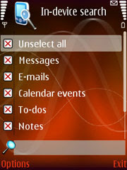 Nokia In-device Search