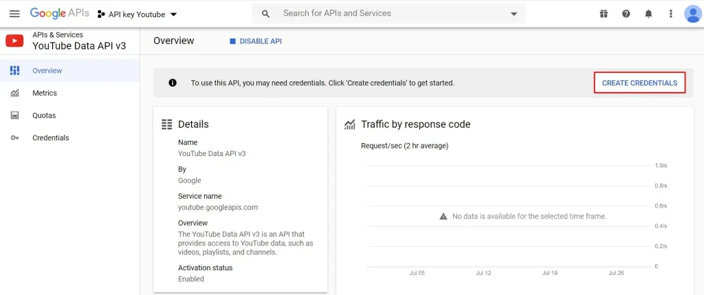 create-credentials-yt-api-v3