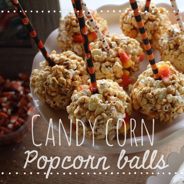 Halloween Popcorn balls