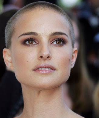 natalie portman short hair. Natalie Portman - Shave Head,