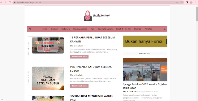 template blog akuainkausiapa