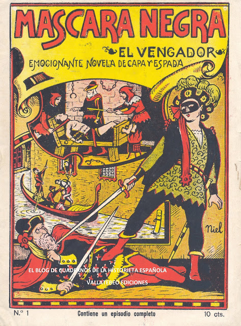 Máscara Negra nº1. El Gato Negro, 193?