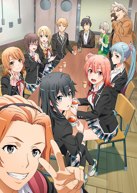 أنمي Yahari Ore no Seishun Love Comedy wa Machigatteiru. Ka الموسم الثالث مترجم أون لاين وتحميل