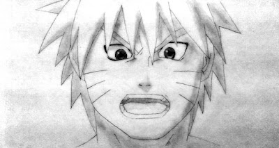 Naruto Screaming Drawing