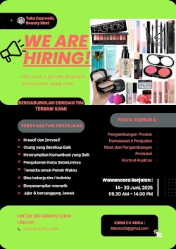 Pengembangan Produk, Pemasaran & Penjualan, Riset dan Pengembangan, Produksi, Kontrol Kualitas - Toko Cosmetic Beauty Mart