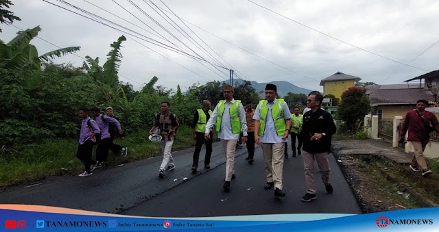 Legislator RI Tinjau Bantuan Perbaikan 13,9 Kilometer Jalan di Bukittinggi