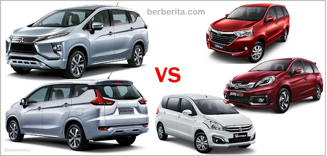Mitsubishi Expander vs Avanza vs Mobilio vs Ertiga, Pilih 