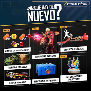 Free Fire New Event Calendar Today 14th June, 2023