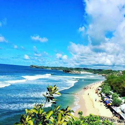 lokasi pantai indrayanti gunung kidul jogjakarta