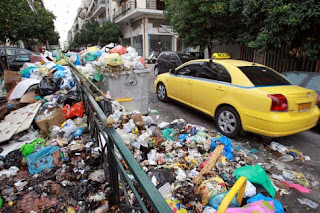 “Μην κατεβάζετε αφειδώς σκουπίδια” λόγω των τετραημέρων κινητοποιήσεων εργαζόμενων