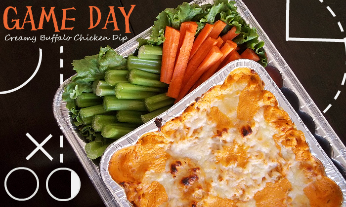 Creamy Buffalo Chicken Dip Game Day Recipes With Handi-Foil