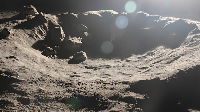 Study Finds Glass Beads May Be A Promising Source Of Water On The Moon