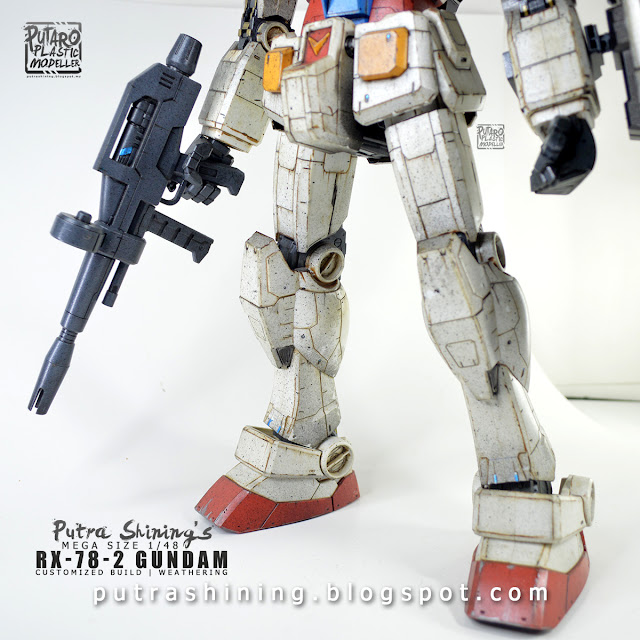 Putra Shining's RX-78-2 Gundam Mega Size 1/48 Custom Weather