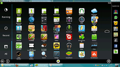 bluestacks untuk install aplikasi android di PC windows