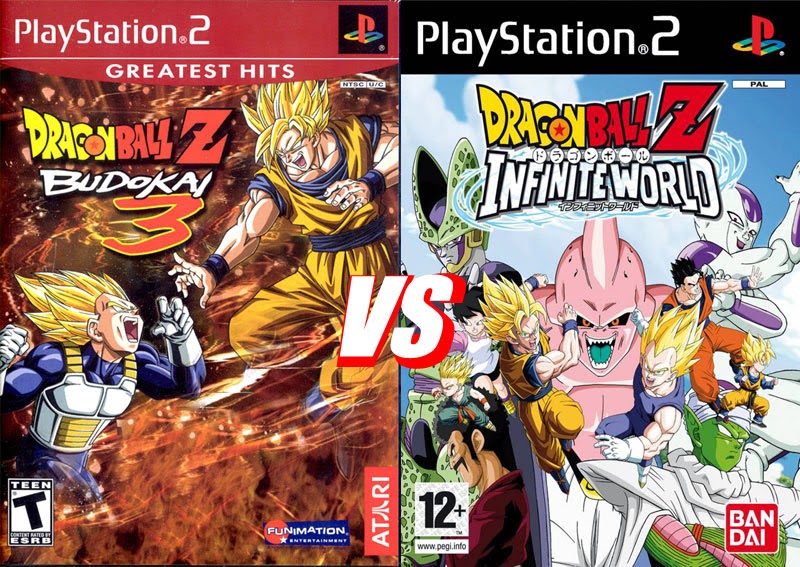 Anime Game Reviews Dragonball Z Budokai 3 Vs Infinite World Which One Should You Choose