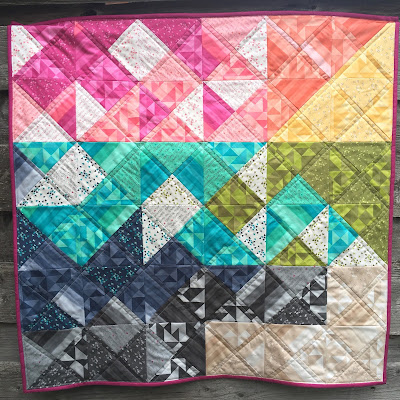 quarter square triangle quilt