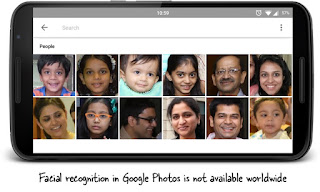 Facial Recognition in Google Photos