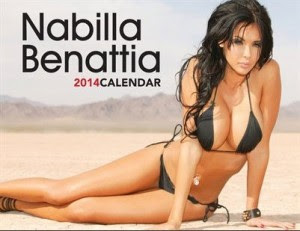 [SEXY] Nabilla : le calendrier 2014