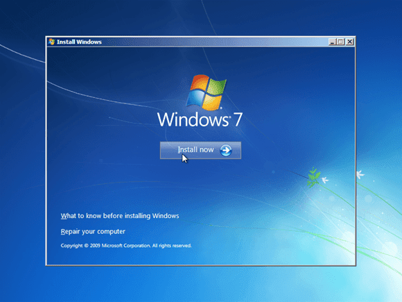 Cara Instal Windows 7 Pakai Format Bios MBR