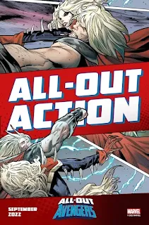 Marvel ofrece nuevos teasers #1 de 'All-Out Avengers'.