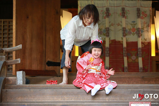 宇治上神社での七五三出張撮影