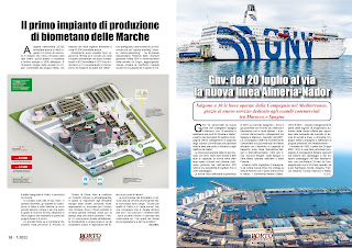 LUGLIO 2022 PAG. 38 - Il primo impianto di produzione di biometano delle Marche