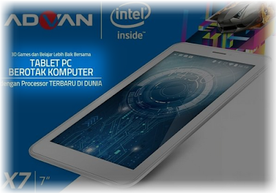 Advan X7-Tablet Murah Ram 1GB 700 Ribuan April 2016
