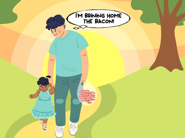 bring home the bacon