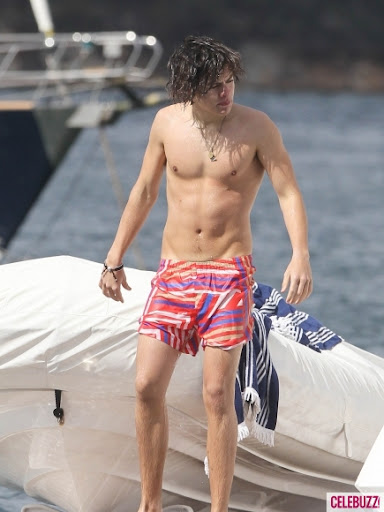 One Direction Shirtless at Sydney