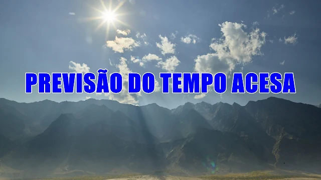 PREVISÃO DO TEMPO: domingo (1) chuvoso em regiões do Sudeste