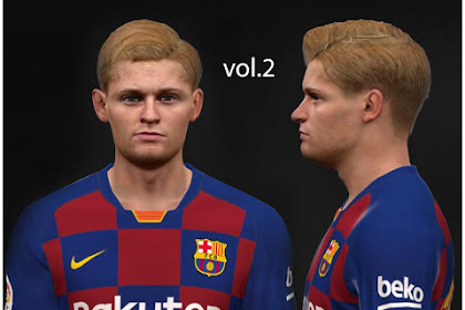 Pes 2017 De Jong (Fc Barcelona) Face