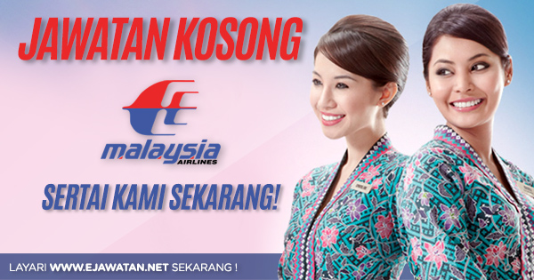 jawatan kosong Malaysia Airlines Berhad (MAB) 2020