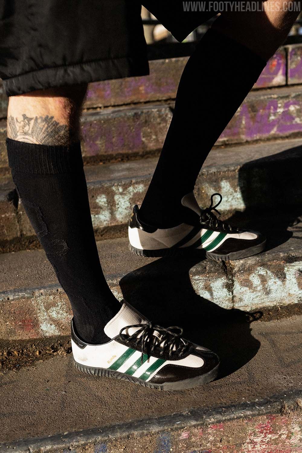 reactie Gezondheid zelfstandig naamwoord One-Off Adidas x Blondey McCoy A.B Gazelle Football Boots Revealed - Footy  Headlines