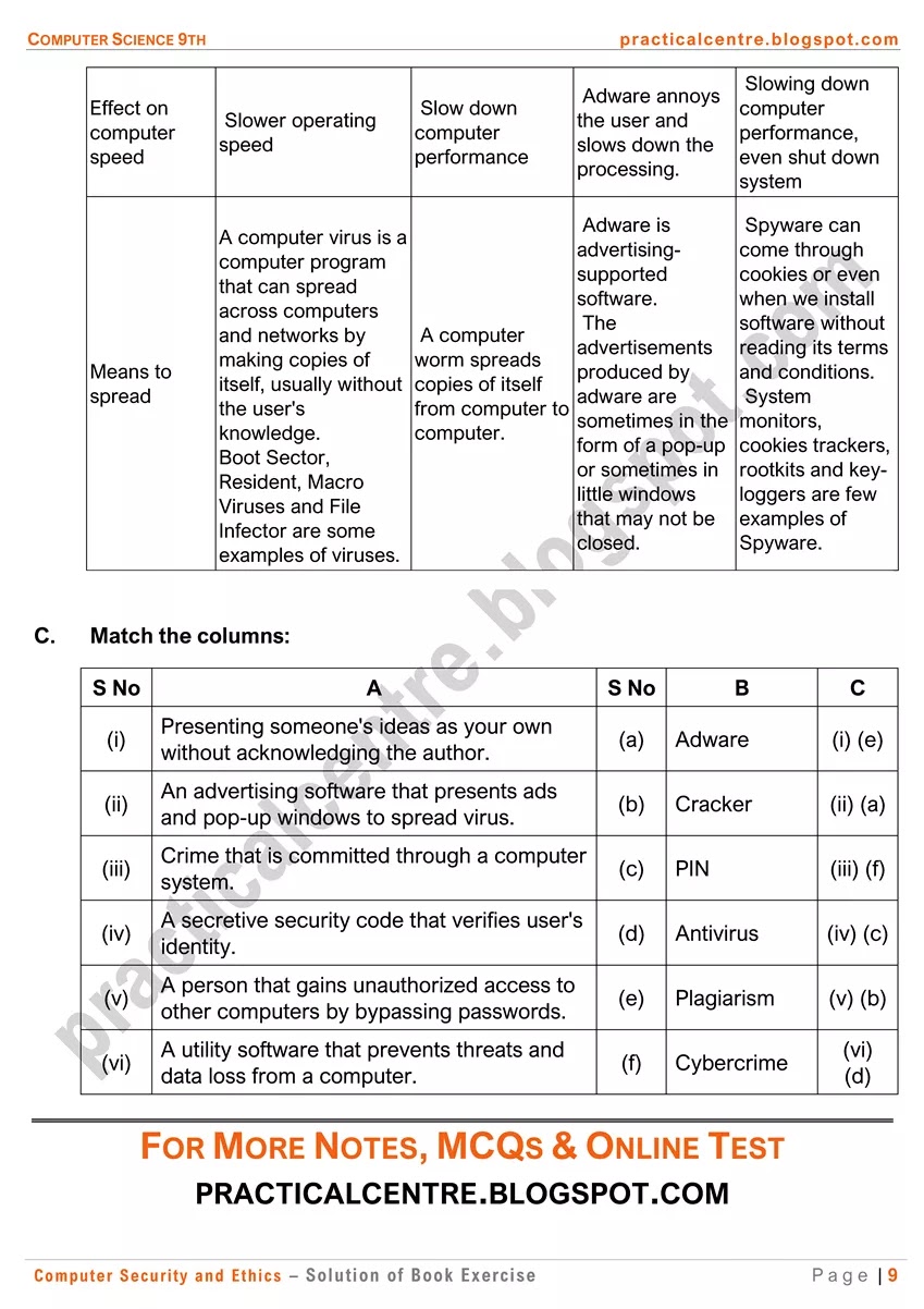 computer-security-and-ethics-solution-of-book-exercise-9