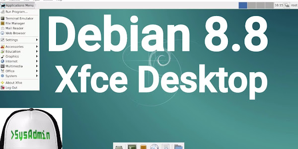 Debian 8.8 XFCE Desktop Installation on Oracle VirtualBox