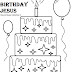 Happy Birthday Sign Coloring Pages