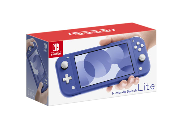 Box Nintendo Switch Lite Biru